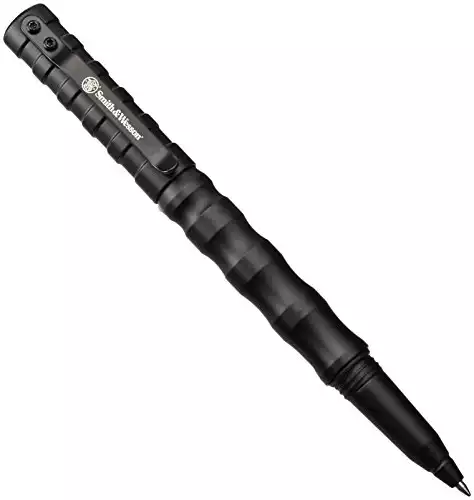Smith & Wesson  Aircraft Aluminum Refillable Tactical Screw Cap Pen